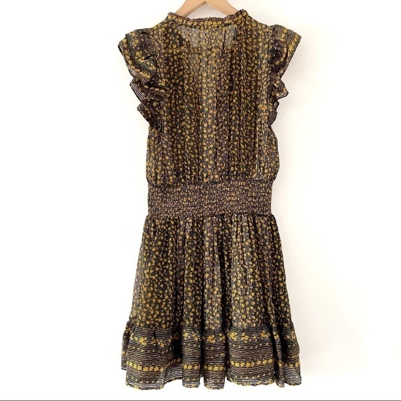 Ulla Johnson Nyssa Mini Dress in Noir - Picture 7 of 16